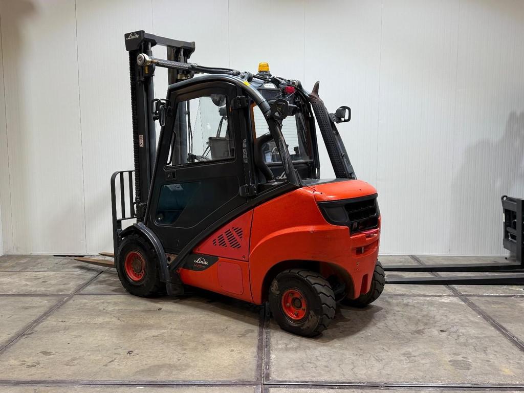 Linde H25D Diesel Sideshift Cabine Led HL1208, 2000 tot 3000 kg, Diesel, Heftruck, Linde