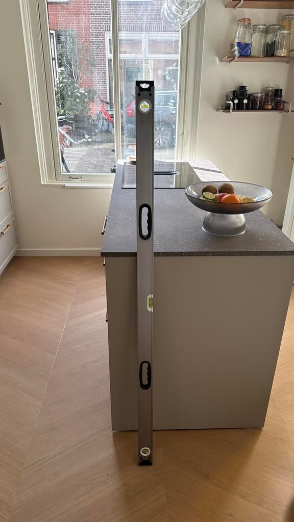 Sencys waterpas / afrijlat / strijklat aluminium 150 cm, Ophalen, Nieuw