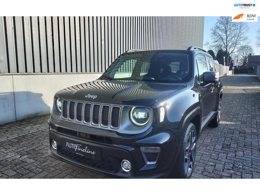 Jeep Renegade 1.0T Freedom|CarPlayALL OPTIONS|afn.trekhaak, Voorwielaandrijving, Stof, Met garantie (alle), Zwart