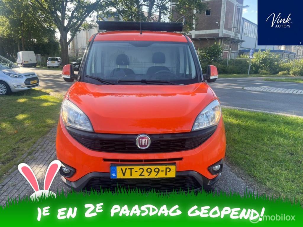 Fiat Doblò Cargo 1.3 MJ L1H1 SX | 90 PK | Airco | 2x Schuif, Euro 5, Stof, Gebruikt, 4 stoelen