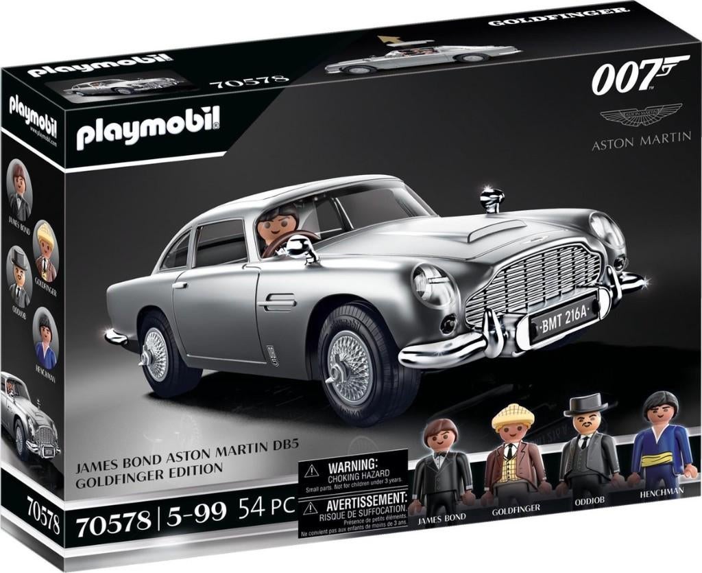 playmobil James Bond Aston Martin DB5 – Goldfinger Edition, Ophalen of Verzenden, Nieuw, Auto, Overige merken