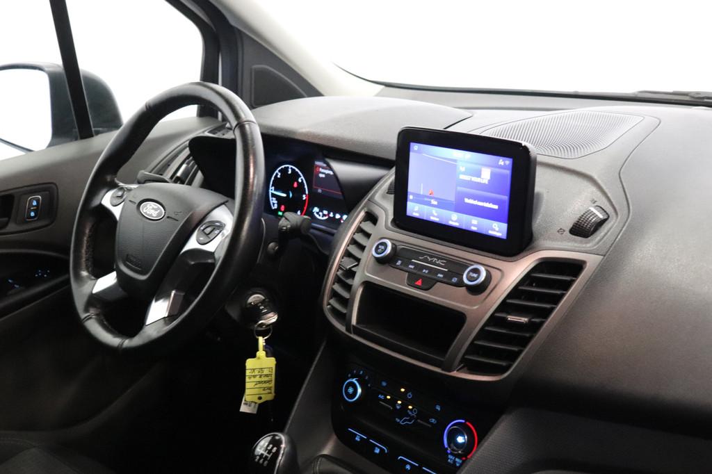 Ford Transit Connect 1.5 EcoBlue 100PK EURO 6 - Airco - Crui, Voorwielaandrijving, Gebruikt, 4 cilinders, Wit