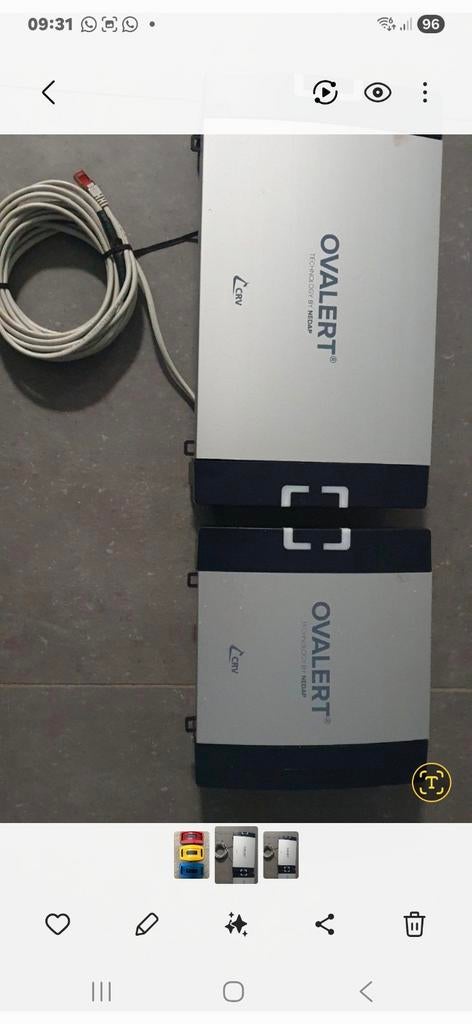 Ovalert systeem met hals zenders nedap gea lely, Ophalen of Verzenden, Zo goed als nieuw