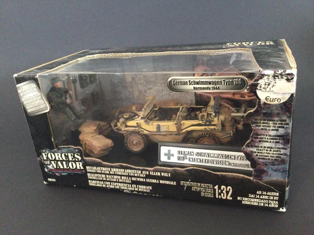 Forces of Valor Schwimmwagen Type 166 1:32 MINT!, Auto, 1:32 tot 1:50, Nieuw, Ophalen