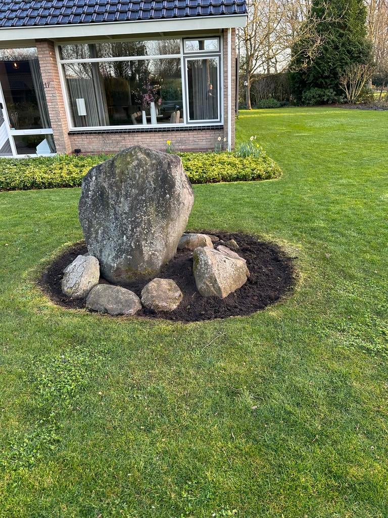 Grote zwerfkei GRATIS, Tuin en Terras, Grind, Keien en Split, Ophalen, Overige materialen, Gebruikt, Kei