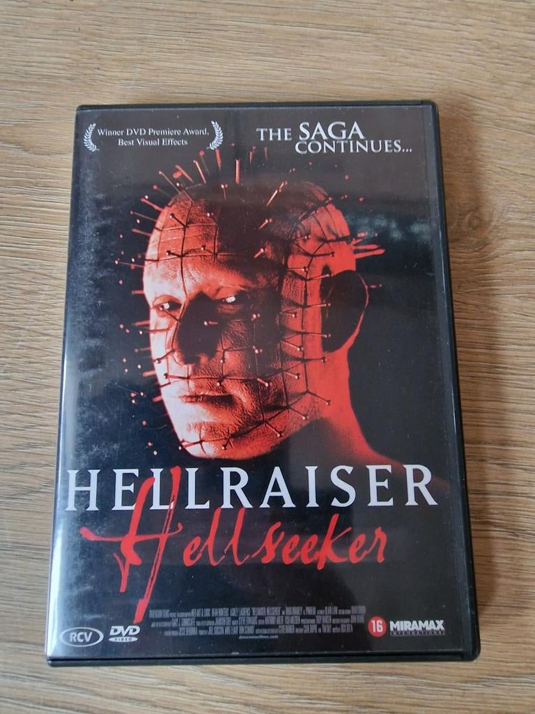 Hellraiser Hellseeker DVD - Horrorfilm, Vanaf 16 jaar, Ophalen of Verzenden, Gebruikt, Gore