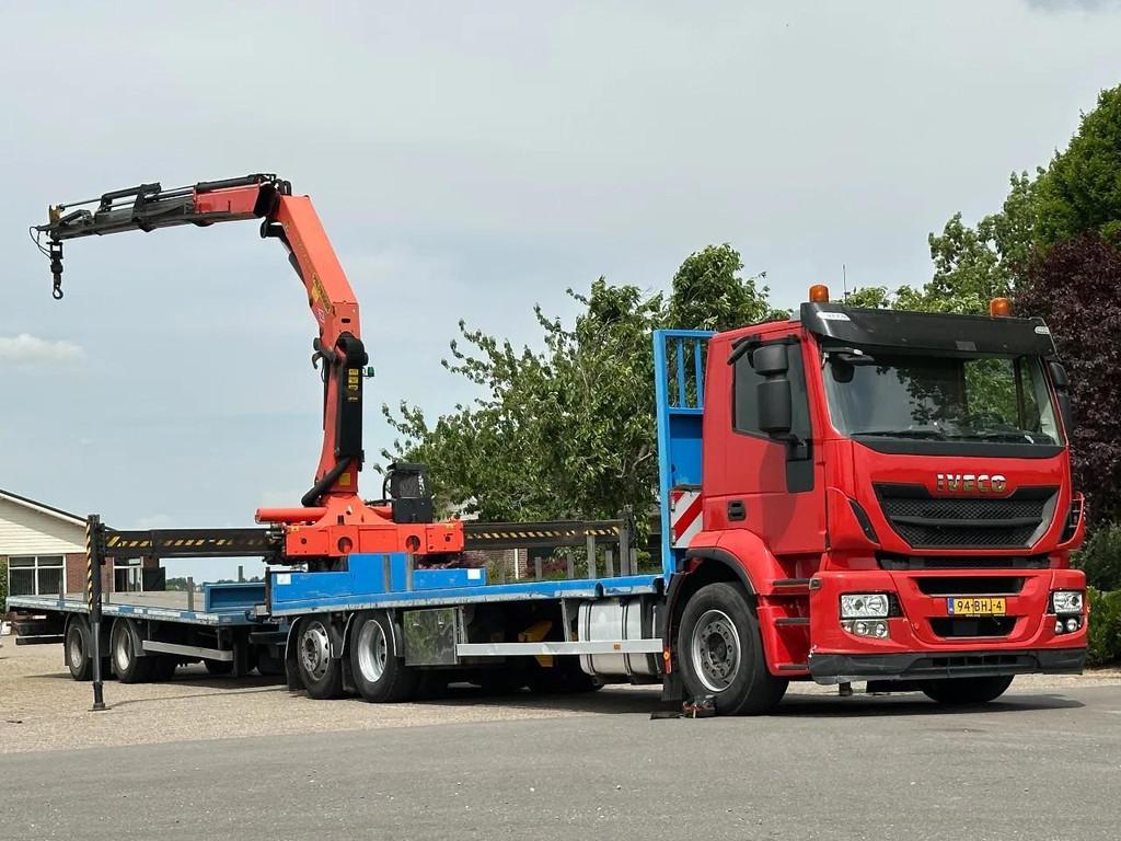 Iveco Stralis 420 !KRAAN/CRANE/GRUE/ Palfinger 22TM! RADIO R, Euro 6, Iveco, Origineel Nederlands, Bedrijf