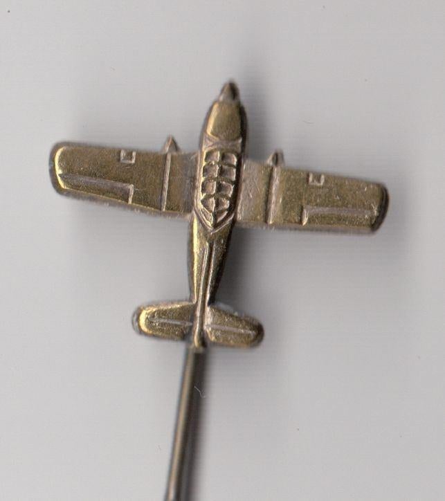 Fokker S-11 Instructor Vliegtuig speldje, Niet vindbaar, Niet vindbaar, Zo goed als nieuw, Patch, Badge of Embleem