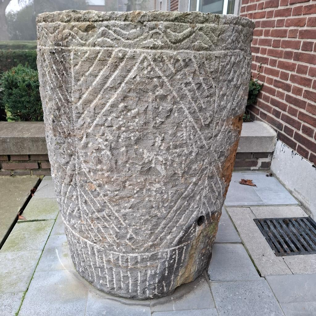 Arduinen potten, 4 stuks, Ophalen, 40 cm of meer, Rond, Zo goed als nieuw