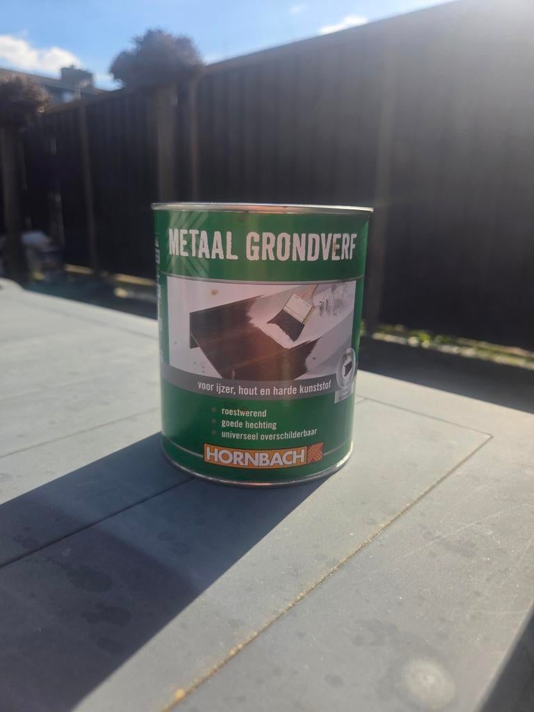 Metaal ontvetter en metaal grondverf, Ophalen, Nieuw, Wit