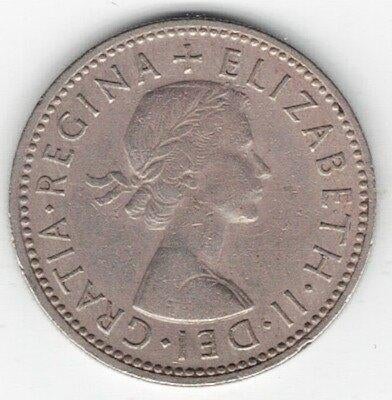 26-698 Engeland 1 shilling 1960, Verzenden, Overige landen, Losse munt