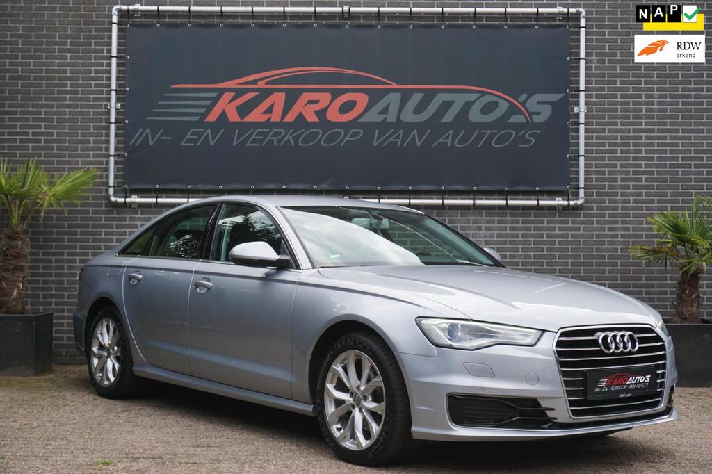 Audi A6 Limousine 1.8 TFSI AUT ultra Bus Ed Nav Clima Cruise, Auto's, Stof, Gebruikt, USB, Bedrijf