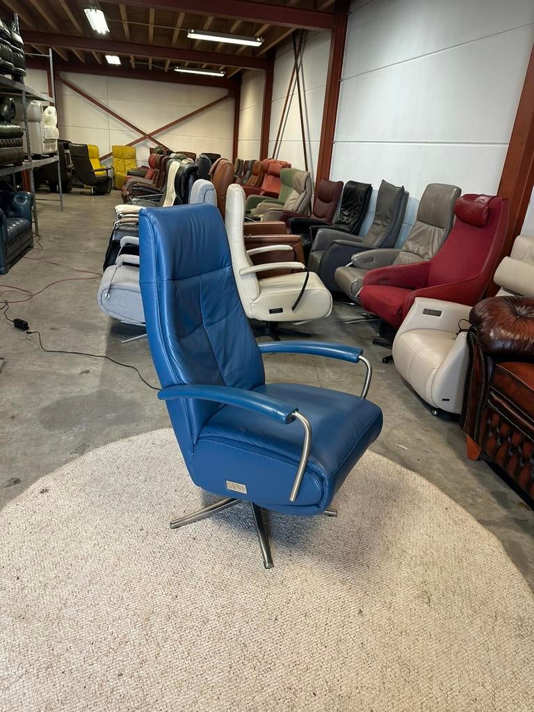 Design leren relax fauteuil stoel Prominent C-100 Z.G.A.N., 2871SK, Design, Mariansoliak8@gmail.com, Ophalen of Verzenden