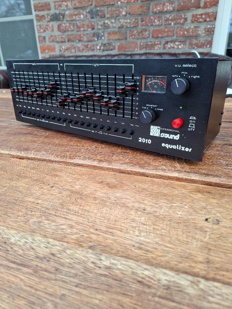 K SOUND 2010 equalizer, Ophalen of Verzenden, Gebruikt, Equalizer