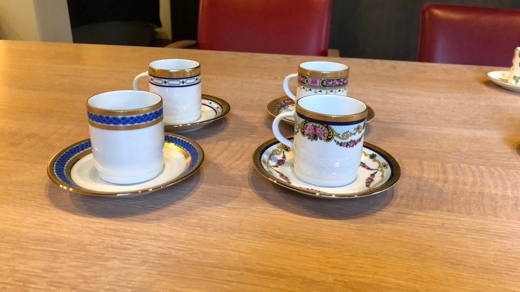 Verschillen kop en schotels., Antiek en Kunst, Antiek | Servies los, Ophalen