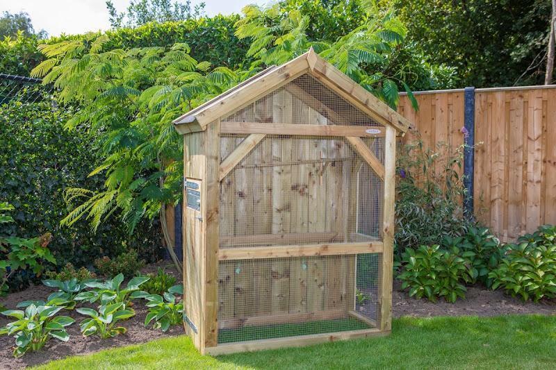 Volière S1 Links, Dieren en Toebehoren, Vogels | Hokken en Kooien, Nieuw, Volière, Aluminium, Ophalen of Verzenden