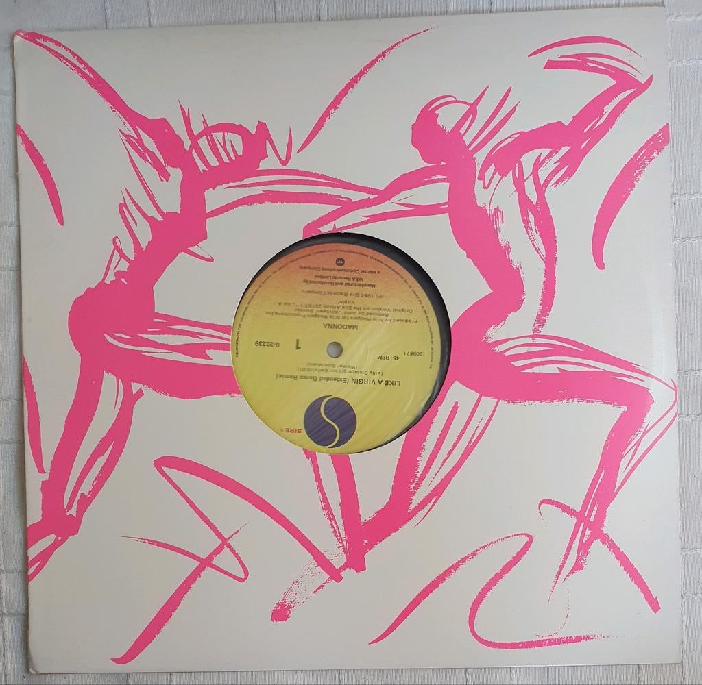 Vinyl 12" Madonna - Like a virgin (extended dance remix), Verzenden, 1980 - 1989, Zo goed als nieuw, 12 inch