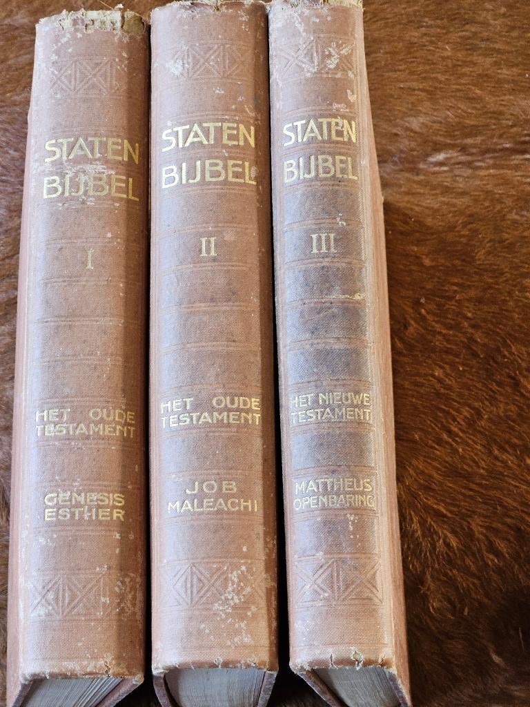Statenbijbel uitgave Kok Kampen 1924, Antiek en Kunst, Antiek | Boeken en Bijbels, Ophalen of Verzenden