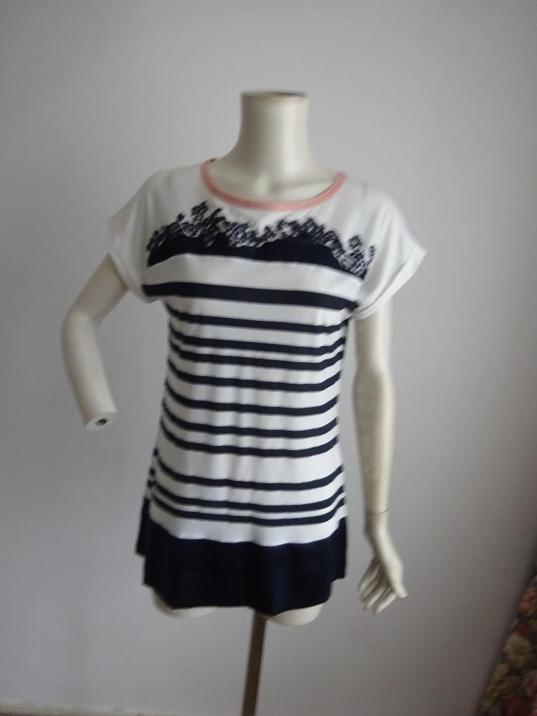 Marccain top-shirt mt 2= 36, Overige kleuren, Verzenden, Zo goed als nieuw, Korte mouw