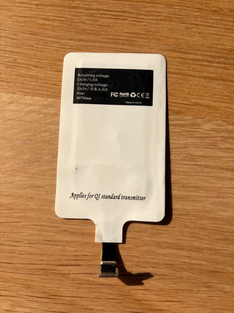 Draadloze QI Oplader voor Apple iPhone (Lightning) 10W, Ophalen of Verzenden, Nieuw, Apple iPhone