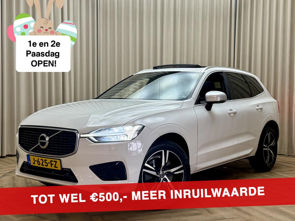Volvo XC60 2.0 D5 AWD R-Design Panoramadak / Adapt. Cruise /, Automaat, Gebruikt, 4 cilinders, Wit