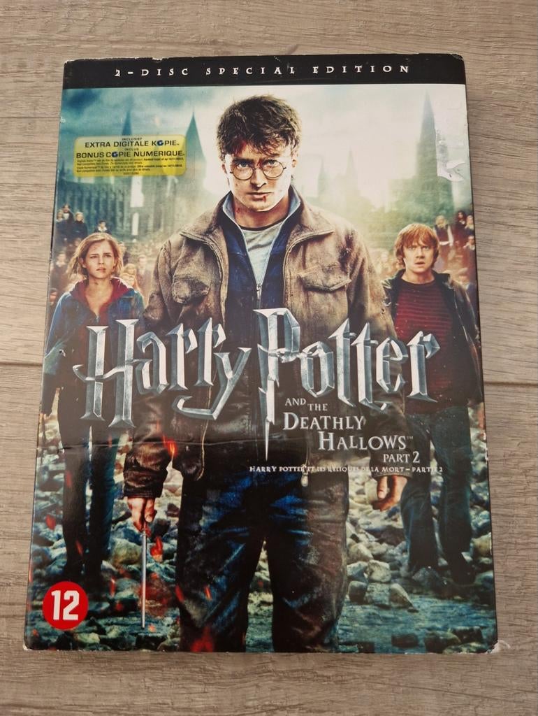 Dvd film harry potter and the deathly hallows part 2 special, Ophalen of Verzenden, Zo goed als nieuw, Overige typen