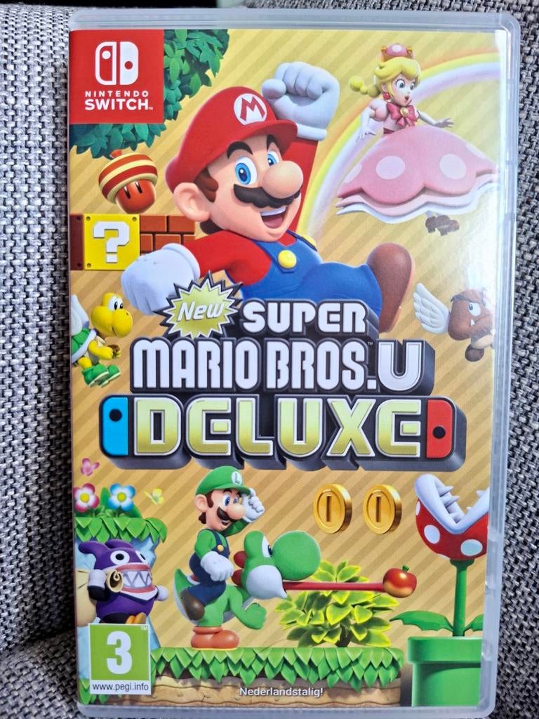 New Super Mario Bros. U DELUXE | NIEUWSTAAT | Switch 1 & 2, Ophalen of Verzenden, Zo goed als nieuw, Platform, 3 spelers of meer