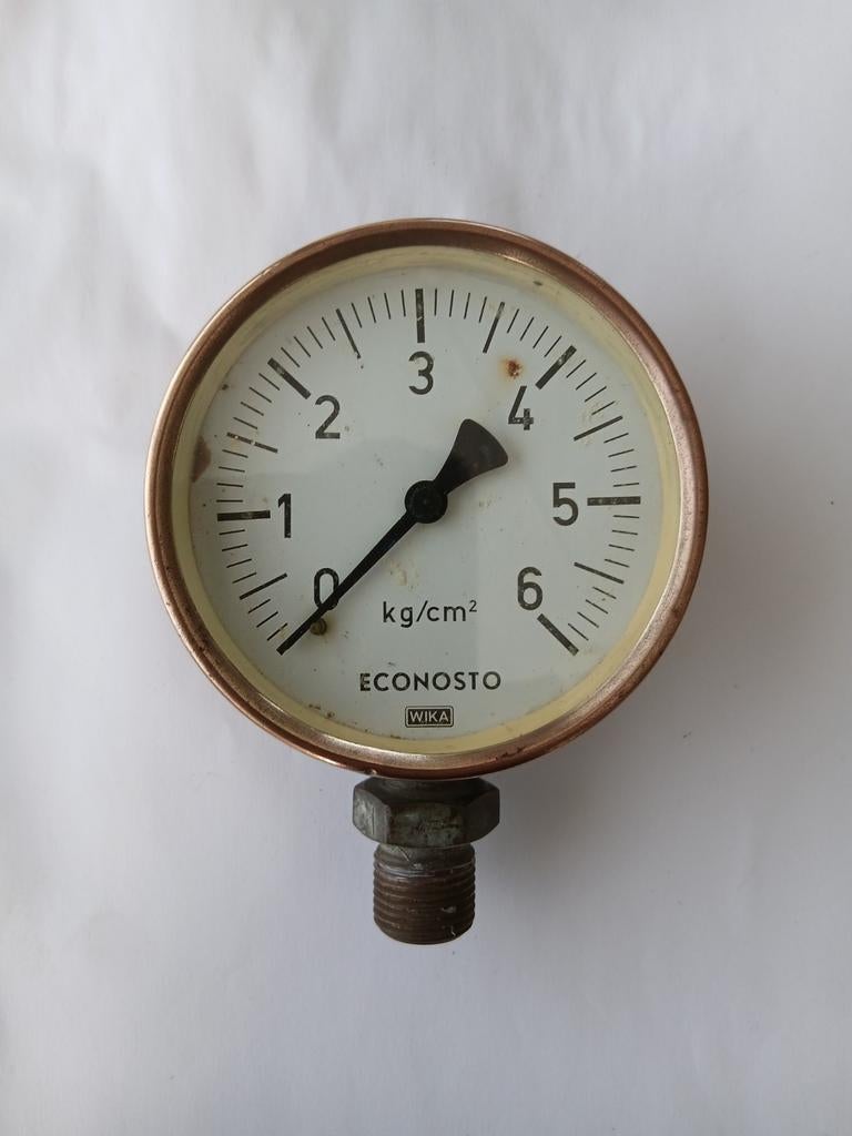 Manometer Drukmeter Oliedruk Sleepboot schip stationair, Watersport en Boten, Accessoires en Onderhoud, Ophalen of Verzenden