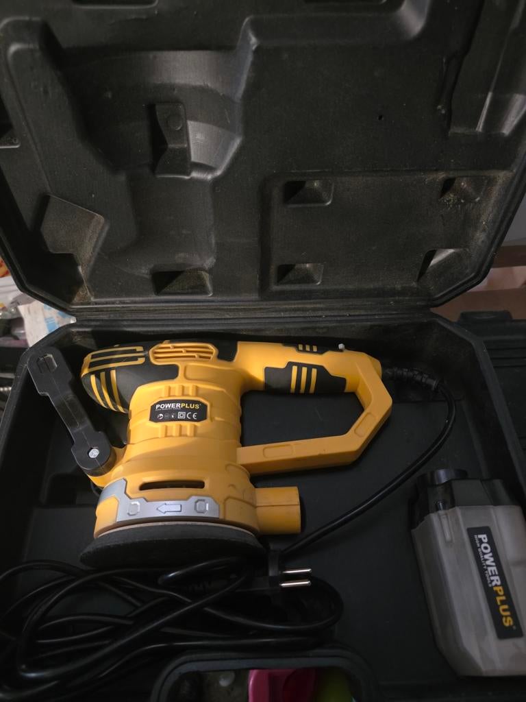 Powerplus Excentrische Schuurmachine 450W, Ophalen of Verzenden