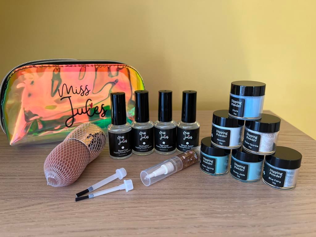 Dipping powder set met 6 kleuren, Overige kleuren, Nieuw, Ophalen of Verzenden, Handen en Nagels