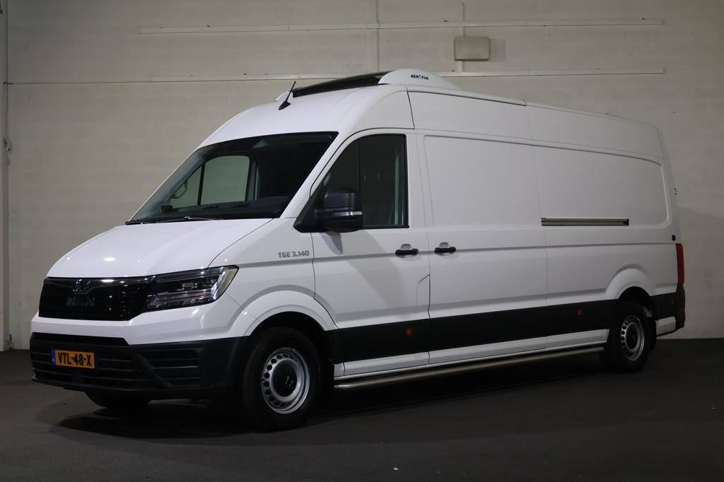 MAN TGE 35 2.0 140pk L4 H3 Koelwagen -10 Graden Dag en Nacht, Stof, Gebruikt, Euro 6, 4 cilinders