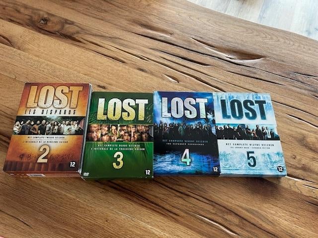 17 dvd Lost boxen 2.3.4.5, Boxset, Ophalen of Verzenden, Zo goed als nieuw, Actie en Avontuur