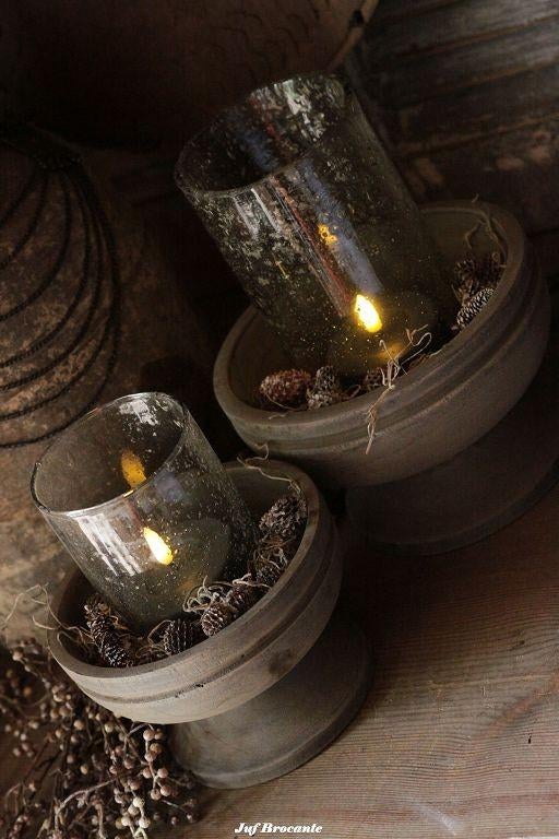 Schaal op voet driftwood groot en middel, Www.jufbrocante.nl, Www.jufbrocante.nl, Nieuw, Ophalen of Verzenden