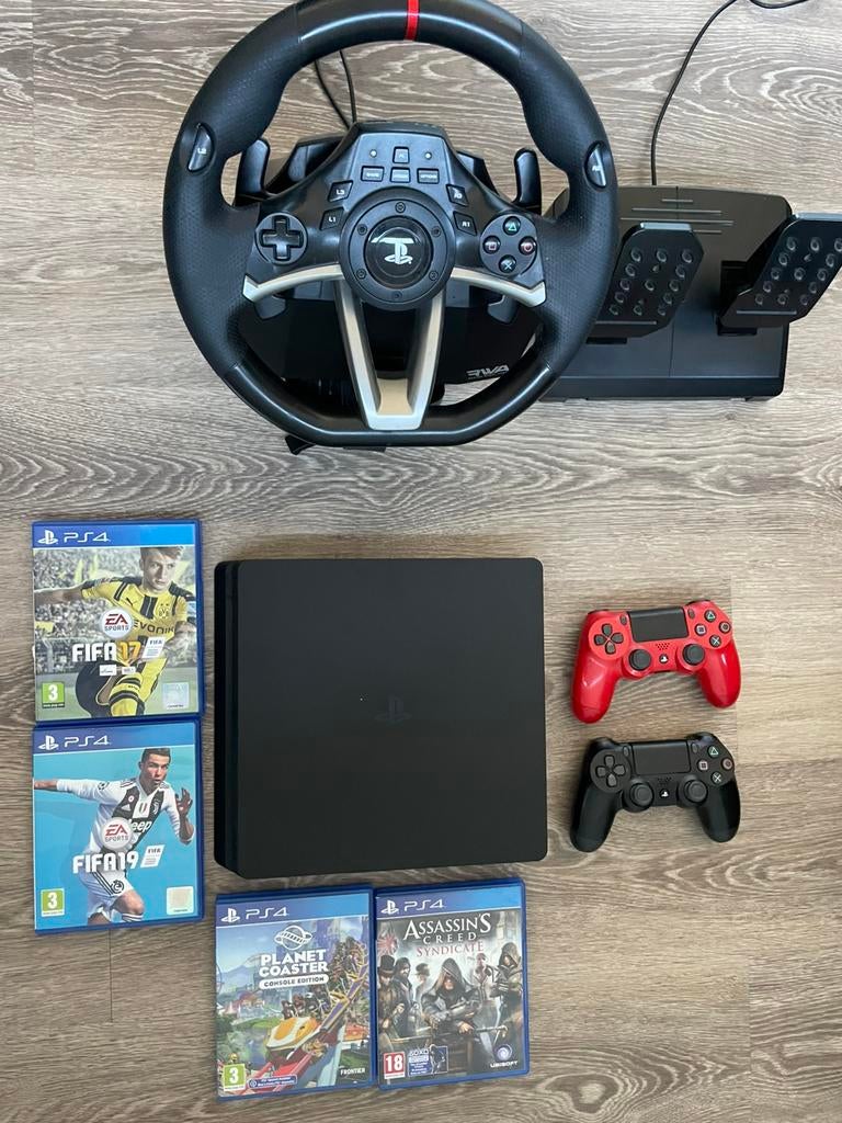 Playstation 4 - Games - Stuur/Pedalen, Spelcomputers en Games, Spelcomputers | Sony PlayStation Consoles | Accessoires, Ophalen