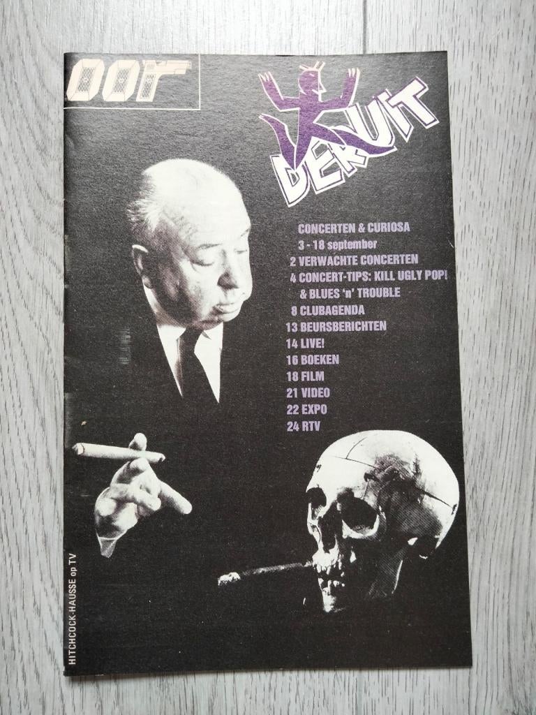 OOR Deruit bijlage 5 september 1987 Hitchcock Elvis Presley, Verzenden, Boek, Tijdschrift of Artikel