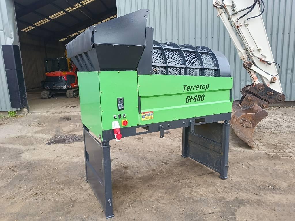 terratop gf480 rotary drum screen zeef trommelzeef