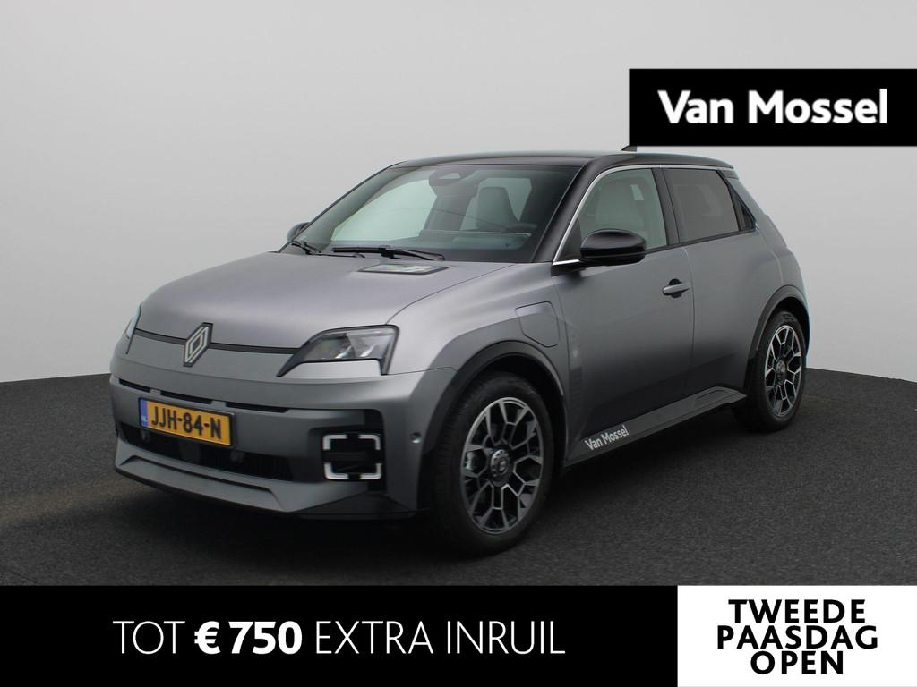 Renault 5 comfort range Roland-Garros 52 kWh | Pack Safety &, Auto's, Renault, Stof, Adaptive Cruise Control, 31 min, Origineel Nederlands