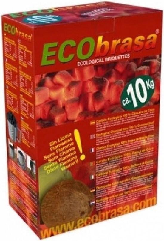 Ecobrasa Briketten - Cobblestones, Tuin en Terras, Houtskoolbarbecues, Ophalen of Verzenden, Nieuw