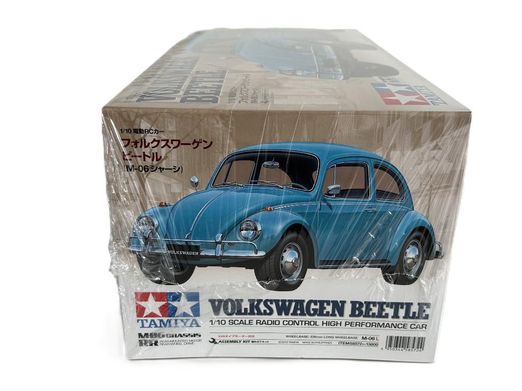 Tamiya 1/10 RC Volkswagen Beetle (M-06) T58572, Elektro, Nieuw, Ophalen of Verzenden, Schaal 1:10