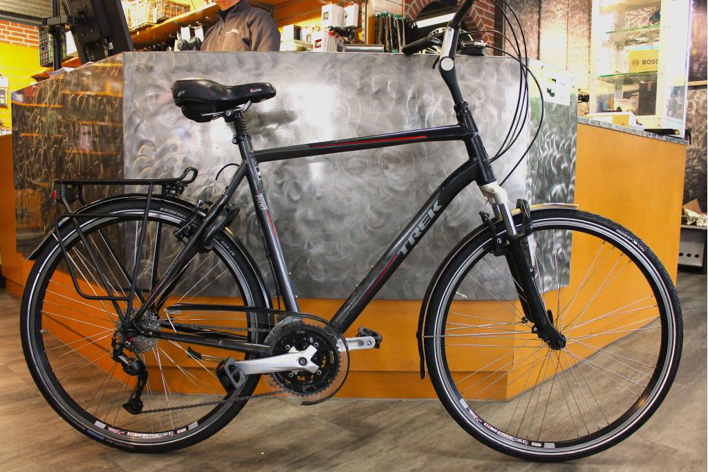 Nette gebruikte Trek T500 hybride herenfiets 60 cm, 28 inch, Gebruikt, Niet ingevuld, 57 tot 61 cm