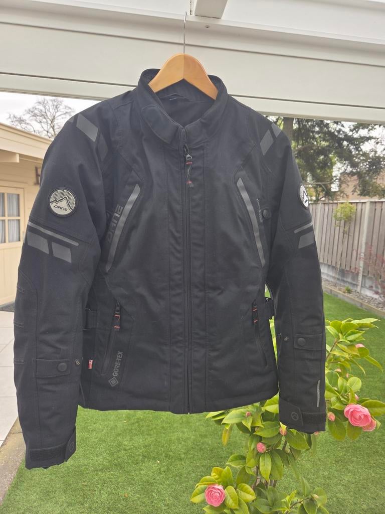 Motorjas gore tex 4 seizoenen maat 42, Dane/goretex, Jas | textiel, Ophalen of Verzenden, Dames