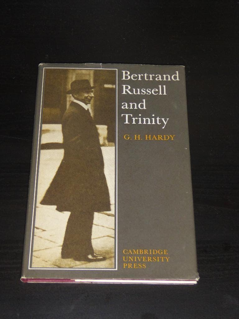 G.H. HARDY - BERTRAND RUSSELL AND TRINITY (1942/1970), Verzenden, Zo goed als nieuw, G.H. HARDY, Non-fictie