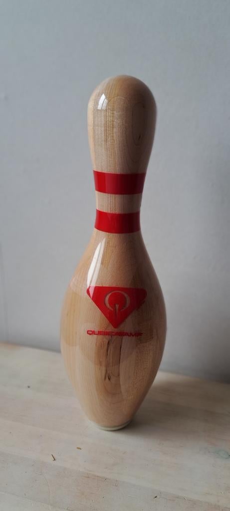 Bowling pin, qubica AMF, trophypin clear, Ophalen of Verzenden, Bal