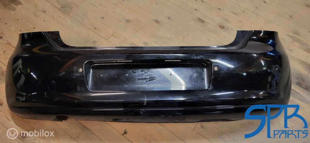 VW POLO 6R LC9X ACHTERBUMPER 4x PDC UITLAAT TREKHAAK SPARING, Auto-onderdelen, Gebruikt, Volkswagen, Ophalen of Verzenden, Volkswagen