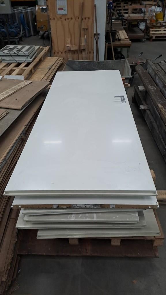 Opdekdeuren 88x231 en opdekkastdeuren 78/73x231 per stuk, Ophalen, Gebruikt, 80 tot 100 cm, Binnendeur