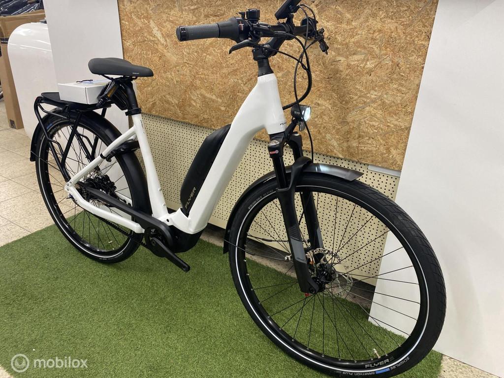 FLYER UPSTREET5 7.43 MIDDENMOTOR ELEKTRISCHE DAMESFIETS BELT, Overige merken, FLYER, FLYER, Nieuw