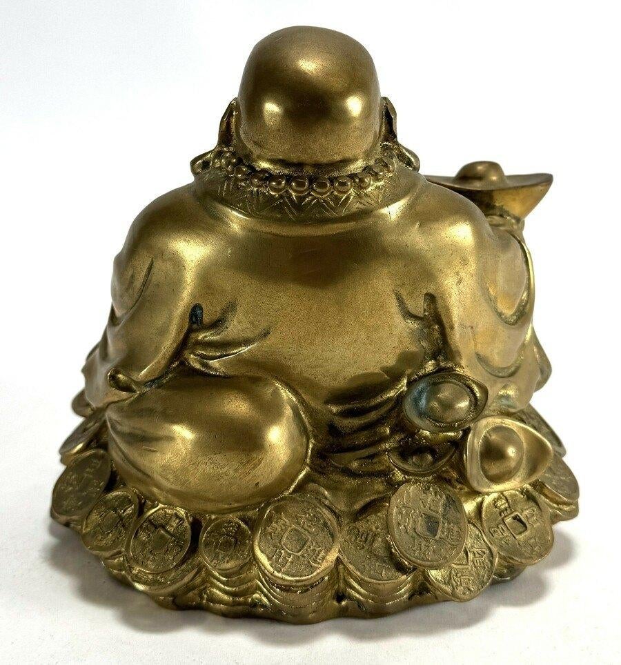 1405. Messing beeldje, Budai – China, tweede helft 20e eeuw, Ophalen of Verzenden