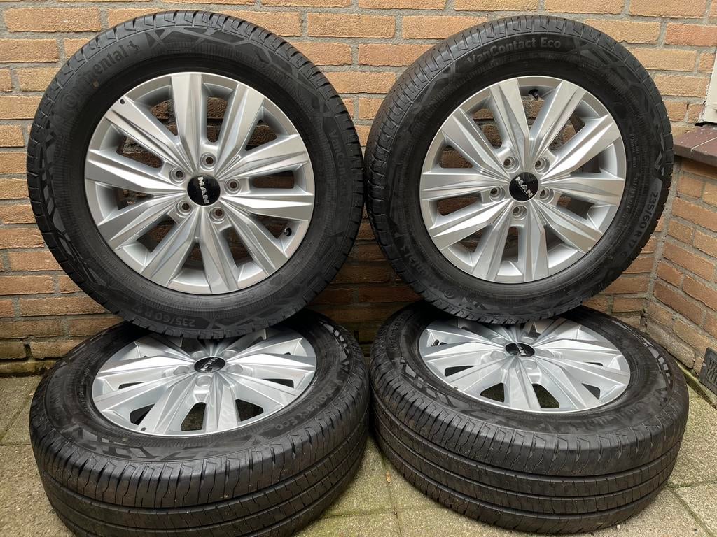 NIEUWE 17” orig. Vw crafter MAN TGE Continental zometset, Bestelwagen, Banden en Velgen, Nieuw, 17 inch