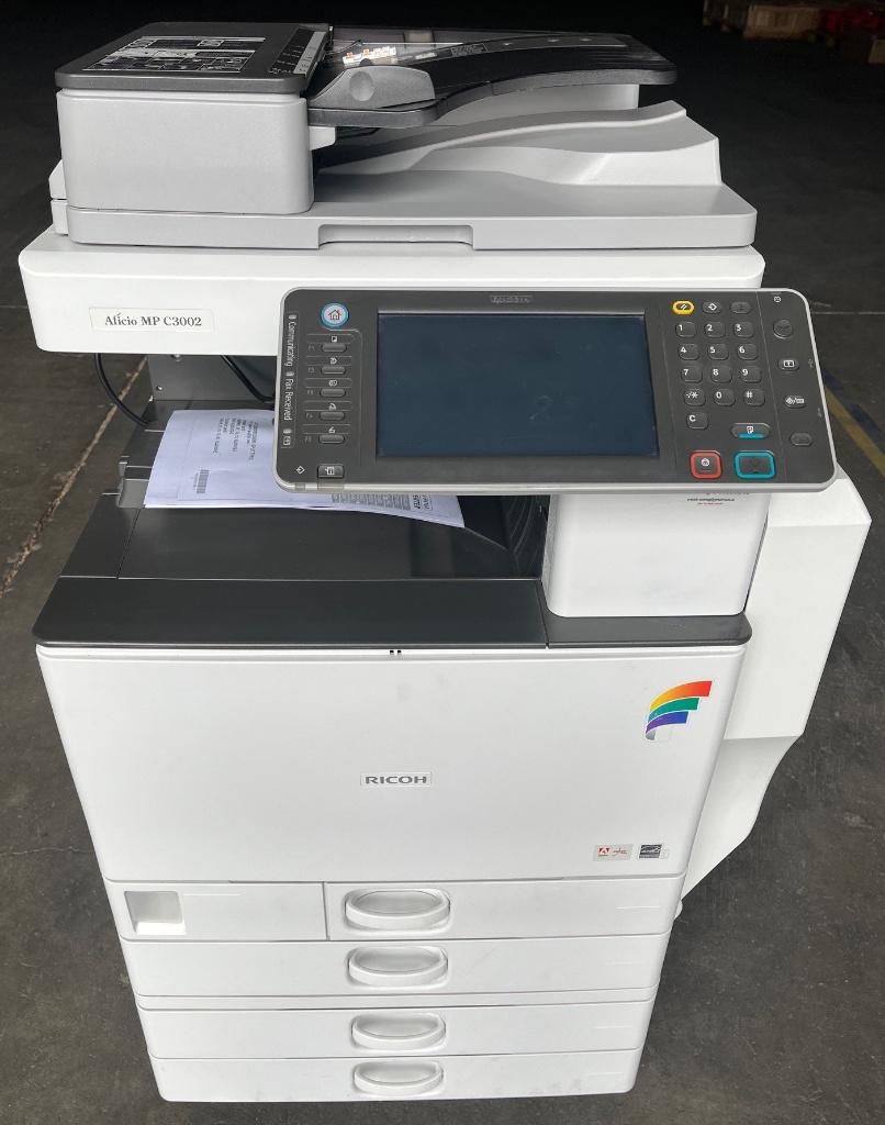 Ricoh Aficio MPC3002 multifunctional A3 + A4, Computers en Software, Printers, Ophalen, Kleur printen, Gebruikt, PictBridge