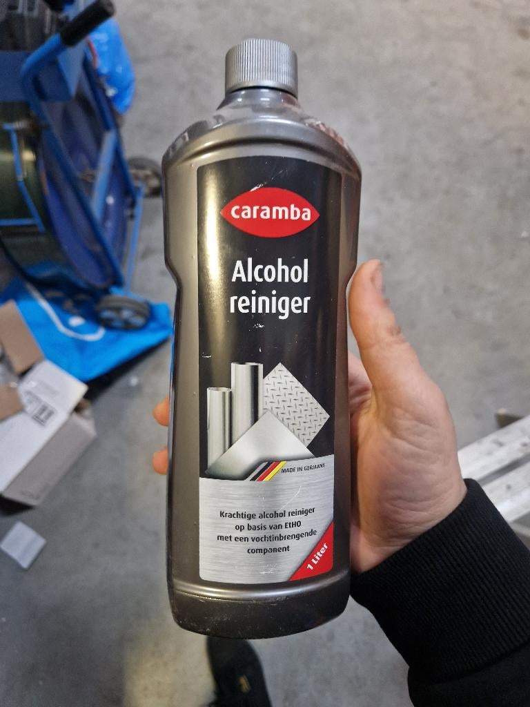 Alchol reiniger, Ophalen